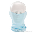 China Pure color cotton face mask scarf Supplier